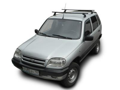 лобовое стекло NIVA CHEVROLET внедорожник (2000 г.в.) на технике 