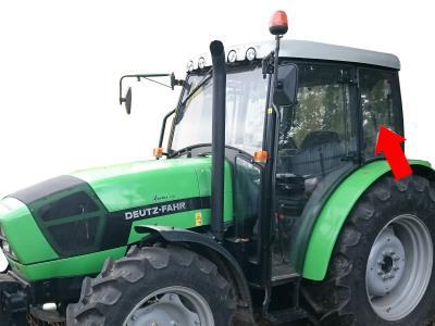 корпусное боковое (левое, правое) DEUTZ-FAHR AGROLUX 4.80 на технике 