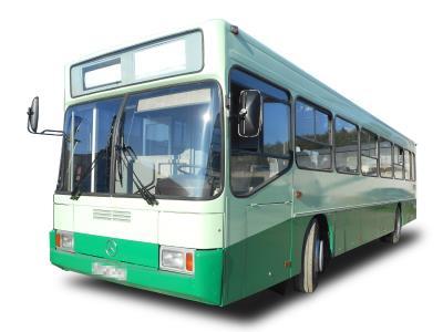 лобовое стекло, половина NEOPLAN 416 на технике 