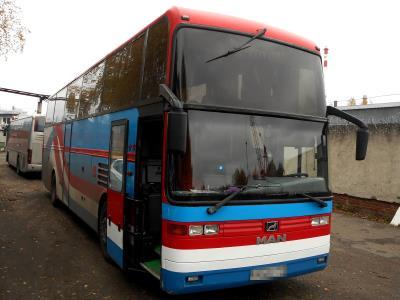 лобовое стекло, нижнее VANHOOL EOS 200 (2001 г.в.) на технике 