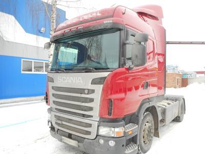 Лобовое стекло SCANIA G 420/ G 400 на технике 