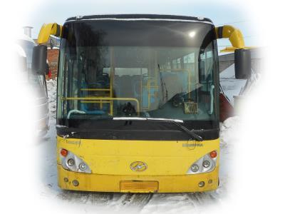 Лобовое стекло с маршрутоуказателем HIGER KLQ 6891 KA (2008 г.в.)  