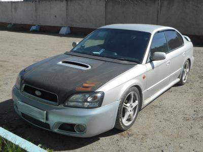 лобовое стекло SUBARU LEGACY SED седан (1998-2003 г.в.) на технике 