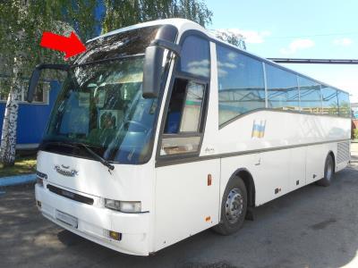 лобовое стекло (верхняя часть) VOLVO B 12 MISTRAL/MARCO POLO  