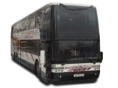 лобовое стекло верхнее VANHOOL TD 927 на технике 