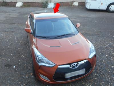 Стекло люка HYUNDAI VELOSTER HB (2012 г.в.)  