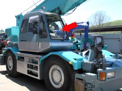 Лобовое стекло KOBELKO RK 250-3, 250-5 автокран на технике Лобовое стекло KOBELKO RK 250-3, 250-5 автокран на технике