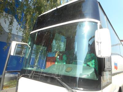 заднее стекло SHEN LONG 6129 на технике заднее стекло SHEN LONG 6129 на технике