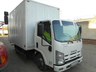 лобовое стекло ISUZU 3844 UF, 27M1F2 (2009, 2016 г.в.) на технике 