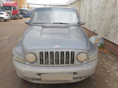 лобовое стекло SSANGYONG KORANDO внедорожник (1995 г.в.) на технике 