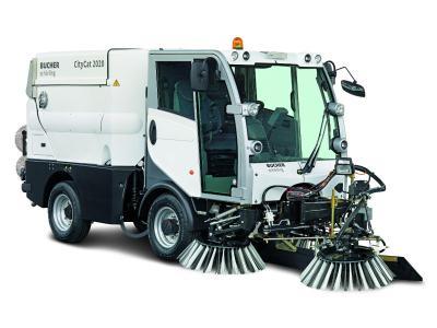 Лобовое стекло BUCHER CITYCAT 2020 коммунальная машина (пылесос) на технике Лобовое стекло BUCHER CITYCAT 2020 коммунальная машина (пылесос) на технике