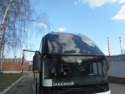 лобовое стекло верхнее ZHONG TONG LCK 6127H (2018 г.в.) на технике лобовое стекло верхнее ZHONG TONG LCK 6127H (2018 г.в.) на технике