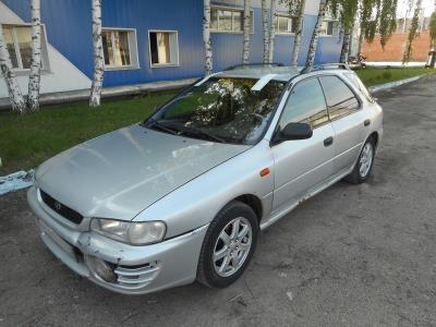 лобовое стекло SUBARU IMPREZA SED седан (1992-2000 г.в.) на технике 