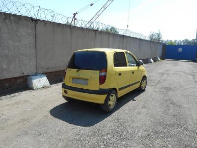 Заднее стекло HYUNDAI ATOS PRIME НВ (2000 г.в.) на технике 