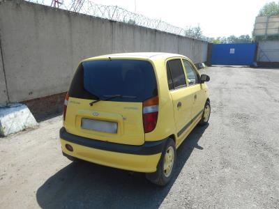 Заднее стекло HYUNDAI ATOS PRIME НВ (2000 г.в.) на технике 