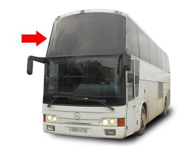 лобовое стекло, верхнее DAF SB 3000 на технике лобовое стекло, верхнее DAF SB 3000 на технике