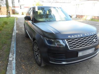 Лобовое стекло LAND ROVER RANGE ROVER VOGUE L405 (с 2013 гв г.в.) на технике Лобовое стекло LAND ROVER RANGE ROVER VOGUE L405 (с 2013 гв г.в.) на технике
