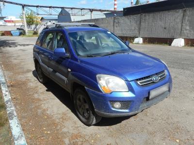 лобовое стекло KIA SPORTAGE II (2004-2010 г.в.) на технике 