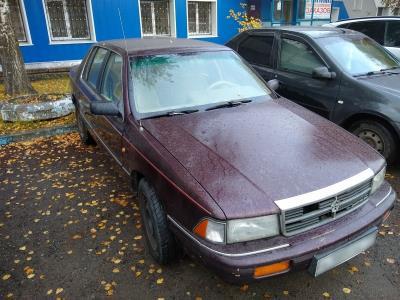 лобовое стекло PLYMOUTH ACCLAIM седан (1991 г.в.) на технике лобовое стекло PLYMOUTH ACCLAIM седан (1991 г.в.) на технике