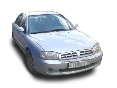 лобовое стекло KIA SHUMA 1, 2 (1997-2004 г.в.) на технике 