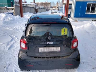 Панарамное стекло крыши SMART FORTWO COUPE (2018 г.в.) на технике Панарамное стекло крыши SMART FORTWO COUPE (2018 г.в.) на технике