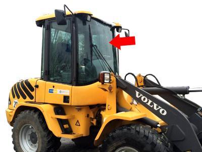 Лобовое стекло VOLVO L30, L32, L35B фронтальный погрузчик на технике Лобовое стекло VOLVO L30, L32, L35B фронтальный погрузчик на технике