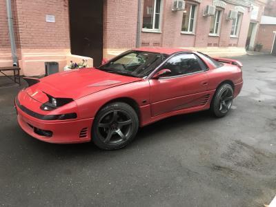 лобовое стекло MITSUBISHI 3000 GT (1990-2000 г.в.) на технике 