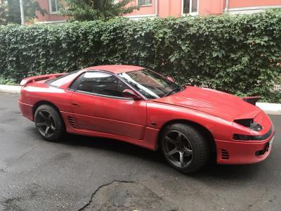 лобовое стекло MITSUBISHI 3000 GT (1990-2000 г.в.) на технике 