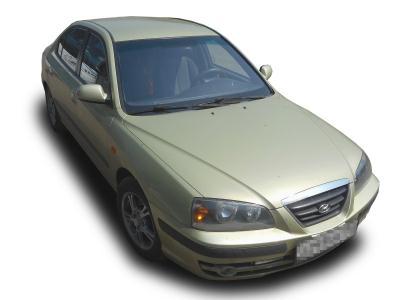 лобовое стекло HYUNDAI ELANTRA XD (2000-2010 г.в.) на технике 