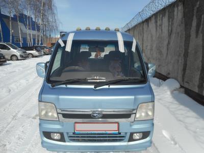 лобовое стекло SUBARU SAMBAR (1998-2012 г.в.) на технике лобовое стекло SUBARU SAMBAR (1998-2012 г.в.) на технике