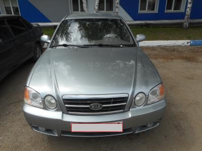 Лобовое стекло KIA OPTIMA GD (2000-2005 г.в.) на технике 