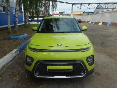 Лобовое стекло KIA SOUL (2019 г.в.) на технике Лобовое стекло KIA SOUL (2019 г.в.) на технике