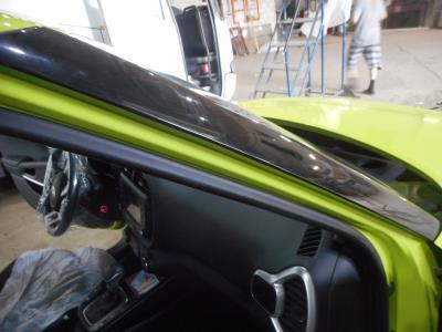 Лобовое стекло KIA SOUL (2019 г.в.) на технике Лобовое стекло KIA SOUL (2019 г.в.) на технике