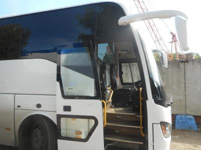Лобовое стекло HIGER KLQ 6128LQ (2021 г.в.) на технике Лобовое стекло HIGER KLQ 6128LQ (2021 г.в.) на технике