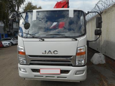 Лобовое стекло JAC N 120 (2019 г.в.) на технике 