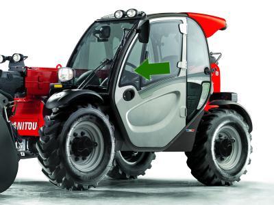 Переднее стекло двери левое MANITOU MLT 625-75H на технике 