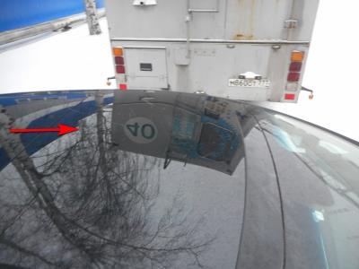Стекло люка KIA CEED JD (2015 г.в.) на технике Стекло люка KIA CEED JD (2015 г.в.) на технике