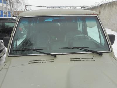 лобовое стекло HYUNDAI GALLOPER внедорожник (1998-2003 г.в.) на технике лобовое стекло HYUNDAI GALLOPER внедорожник (1998-2003 г.в.) на технике
