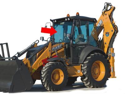 Лобовое стекло CASE 580ST, 580T Экскаватор-погрузчик на технике Лобовое стекло CASE 580ST, 580T Экскаватор-погрузчик на технике