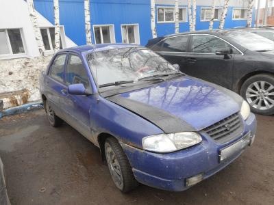 лобовое стекло KIA AVELLA седан (1996 г.в.) на технике лобовое стекло KIA AVELLA седан (1996 г.в.) на технике