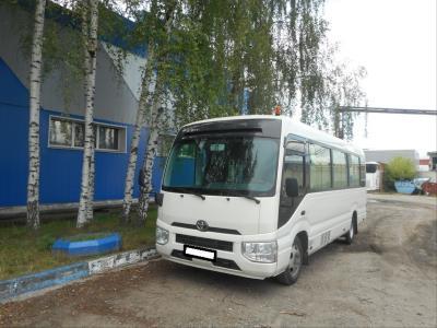 Лобовое стекло TOYOTA COASTER (2023 г.в. г.в.) общий вид 