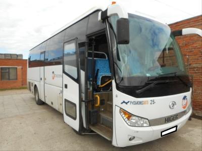 Лобовое стекло HIGER 6928 общий вид Лобовое стекло HIGER 6928 общий вид