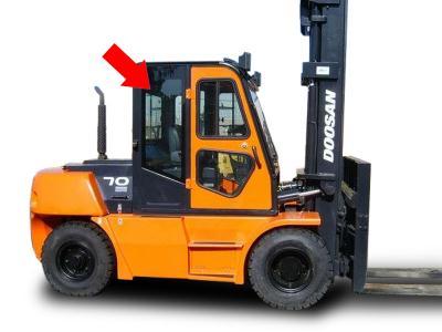 корпусное боковое (левое, правое) DOOSAN 70S-5 погрузчик на технике корпусное боковое (левое, правое) DOOSAN 70S-5 погрузчик на технике