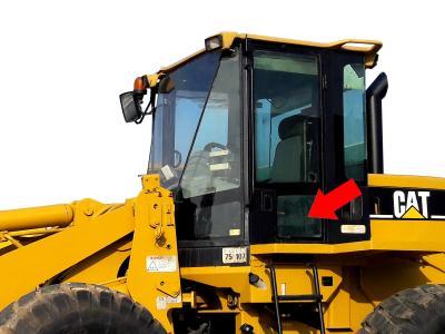 Стекло двери, нижнее, правое, левое CATERPILLAR (CAT) 924G, 928G, 938G на технике 