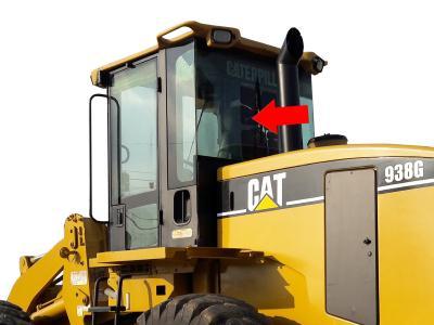 заднее стекло CATERPILLAR (CAT) 924H, 928H, 930H на технике 