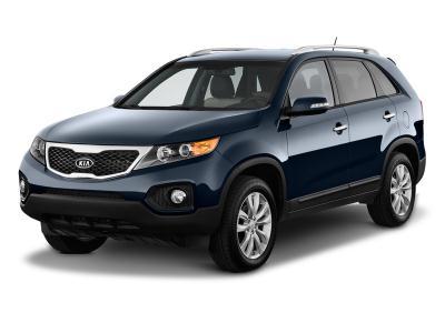 лобовое стекло KIA SORENTO II / III (2009-2020 г.в.) на технике 