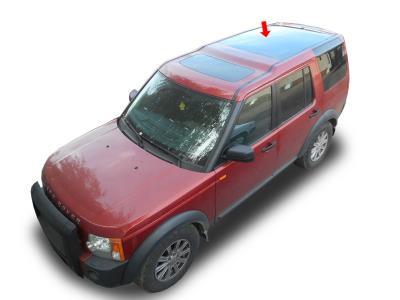 Стекло крыши LAND ROVER DISCOVERY III (2004-2009 г.в.) на технике 